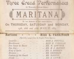 The Opera in which Lucinda acted was called The Opera in which Lucinda acted was called